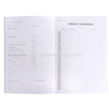 Best A5 Hardcover Daily Health and Wellness Planner